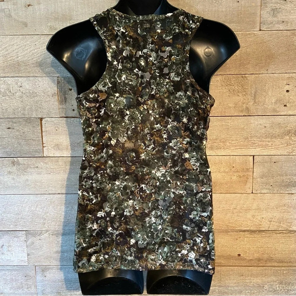 💥5/$25 Majora women’s sheer lace tank top in size large - Picture 3 of 8